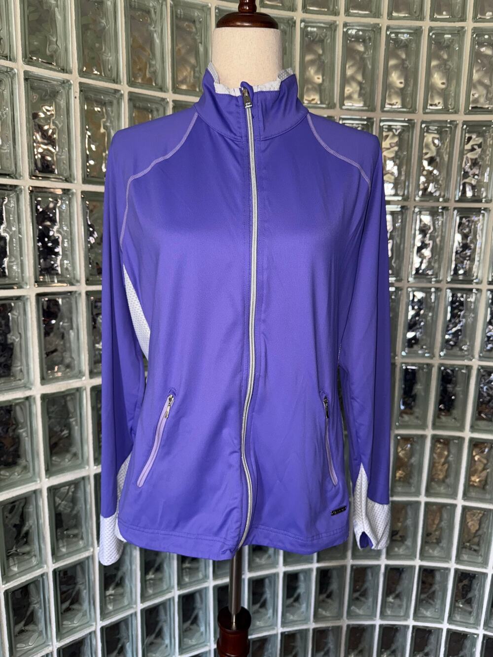 Sunice Women's Lightweight Full Zip Jacket w/Side Pockets - size Large